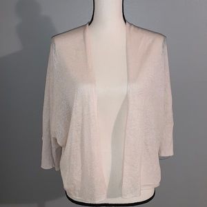 CUPIO Ivory Cardigan Cover Up.